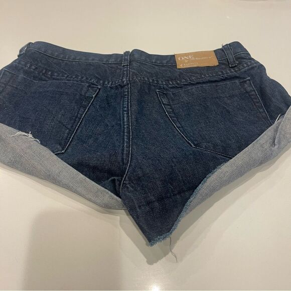 One Teaspoon Bandit low waist denim short NWOT Size 29 - Picture 8 of 9